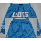 Men's Detroit Lions Blue Just Don Shorts