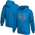 Men's Detroit Lions Blue School of Hard Knocks Pullover Hoodie