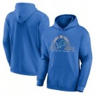 Men's Detroit Lions Blue Utility Pullover Hoodie