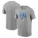 Men's Detroit Lions Gray Team Athletic T Shirt