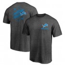 Men's Detroit Lions Iconic Retro Diamond Scroll Printed T-Shirt 0980