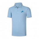 Men's Detroit Lions Light Blue Eclipse Polo