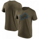 Men's Detroit Lions Olive Legacy Performance T Shirt