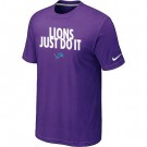 Men's Detroit Lions Printed T Shirt 1123