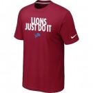 Men's Detroit Lions Printed T Shirt 1126