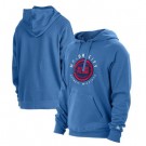 Men's Detroit Pistons Blue 2021 City Edition Fleece Pullover Hoodie