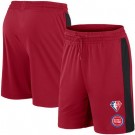 Men's Detroit Pistons Red Break it Loose Shorts