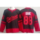 Men's Detroit Red Wings #88 Patrick Kane Black 2025 Stadium Series Authentic Jersey