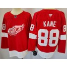 Men's Detroit Red Wings #88 Patrick Kane Red Authentic Jersey