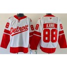 Men's Detroit Red Wings #88 Patrick Kane White 2025 Stadium Series Authentic Jersey