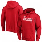 Men's Detroit Red Wings Printed Pullover Hoodie 112459