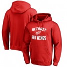 Men's Detroit Red Wings Printed Pullover Hoodie 112794