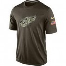 Men's Detroit Red Wings Printed T Shirt 10649