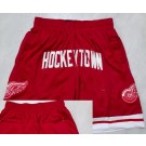 Men's Detroit Red Wings Red Just Don Shorts