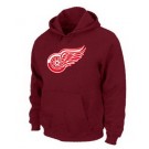 Men's Detroit Red Wings Red Printed Pullover Hoodie
