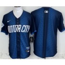 Men's Detroit Tigers Blank Navy 2024 City Connect Limited Jersey