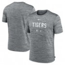 Men's Detroit Tigers Gray Velocity Performance Practice T Shirt