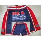 Men's Dream 1 USA Navy 1992 Olympic Just Don Shorts