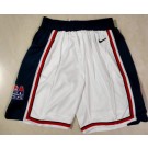 Men's Dream 1 USA White 1992 Olympic Swingman Shorts