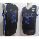 Men's Duke Blue Devils #2 Cooper Flagg Black College Basketball Jersey