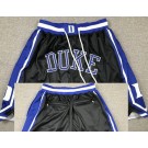 Men's Duke Blue Devils Black Just Don Shorts