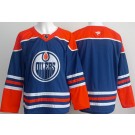 Men's Edmonton Oilers Blank Blue Fanatics Authentic Jersey
