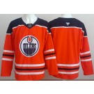 Men's Edmonton Oilers Blank Orange Authentic Jersey