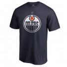 Men's Edmonton Oilers Navy Printed T Shirt 112668