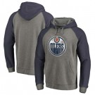 Men's Edmonton Oilers Printed Pullover Hoodie 112455