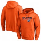 Men's Edmonton Oilers Printed Pullover Hoodie 112702