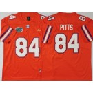 Men's Florida Gators #84 Kyle Pitts Orange College Football Jersey