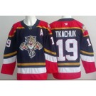 Men's Florida Panthers #19 Matthew Tkachuk Navy Authentic Jersey