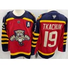 Men's Florida Panthers #19 Matthew Tkachuk Red 2026 Winter Classic Authentic Jersey