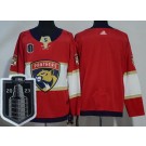 Men's Florida Panthers Blank Red 2023 Stanley Cup Final Authentic Jersey
