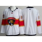 Men's Florida Panthers Blank White Authentic Jersey