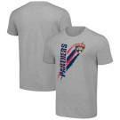 Men's Florida Panthers Starter Gray Color Scratch T Shirt