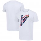 Men's Florida Panthers Starter White Color Scratch T Shirt