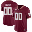 Men's Florida State Seminoles Customized Limited Red FUSE College Football Jersey