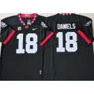 Men's Georgia Bulldogs #18 JT Daniels Black Alternate College Football Jersey