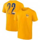 Men's Golden State Warriors #22 Andrew Wiggins 2022 NBA Finals Champions T-Shirt