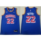 Men's Golden State Warriors #22 Andrew Wiggins Blue Classic Icon Sponsor Swingman Jersey