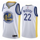 Men's Golden State Warriors #22 Andrew Wiggins White Icon Hot Press Jersey