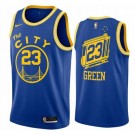 Men's Golden State Warriors #23 Draymond Green Blue Classic Icon Hot Press Jersey