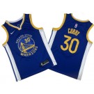 Men's Golden State Warriors #30 Stephen Curry Blue Icon Swingman Jersey