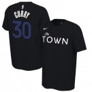Men's Golden State Warriors #30 Stephen Curry Printed T-Shirt 0844