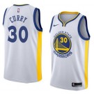 Men's Golden State Warriors #30 Stephen Curry White Icon Hot Press Jersey