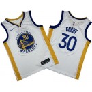 Men's Golden State Warriors #30 Stephen Curry White Icon Swingman Jersey