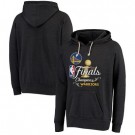 Men's Golden State Warriors Black 2022 NBA Finals Champions Swish Tri Blend Pullover Hoodie