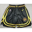 Men's Golden State Warriors Black 2023 City Swingman Shorts