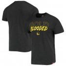 Men's Golden State Warriors Black Sportiqe Gold Blooded Comfy Tri Blend T-Shirt